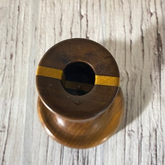 Wood Candle Holder ,Candlesticks | Wooden Candlestick Holder, Wood Pillar Candle - Picture 2 of 6